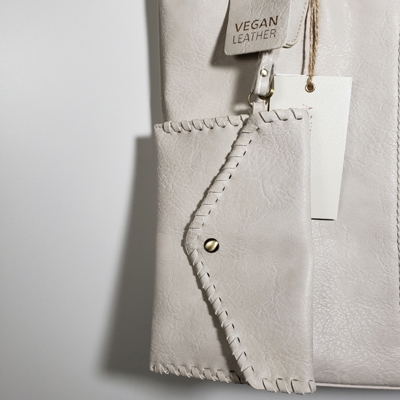 Vegan Leather Antik Kraft Handbag - Picture 5 of 8